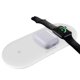 thumbnail image 3 of Cargador inalámbrico Qi Gadgets and Fun Centro de Carga 3 en 1 compatible con IPhone y Android AirPods y Iwatch, 3 of 3