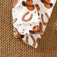 thumbnail image 7 of larppty Western Baby Boy Girl Clothes Newborn Button Down Pajamas Romper Lapel Jumpsuit Cute Infant Sleepwear One-Piece Pjs, 7 of 7