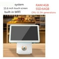 thumbnail image 2 of 15.6 Dual LCD Screen One Touch Panel POS Machine, Cash Register For Restaurants And Supermarkets All In One POS System Terminal ,Easy to Use, 2 of 6