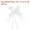 White, variant on Uxcell 13 Inch Pull Bows Ribbon Gift Wrapping String Rose Pattern Decorative Bow Tie White 200 Pack