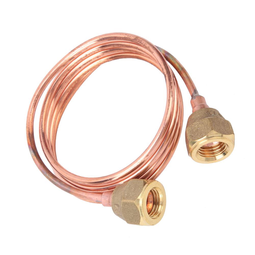 Capillary Tube Soft Flexible Copper Capillary Tubing 2.8mm G1/4 Refrigeration Parts Size : 900mm