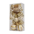 thumbnail image 4 of 15 Adornos Colgantes Navideños Para Manualidades Para Sala De Estar, Aniversario, Exterior, Dorado Oro, 4 of 8