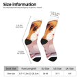 thumbnail image 2 of Balery Cartoon Guinea Pig Calcetas Largas con Estampado para Hombre y Mujer – Suaves y Transpirables, Talla Única (US 5-11), 2 of 6