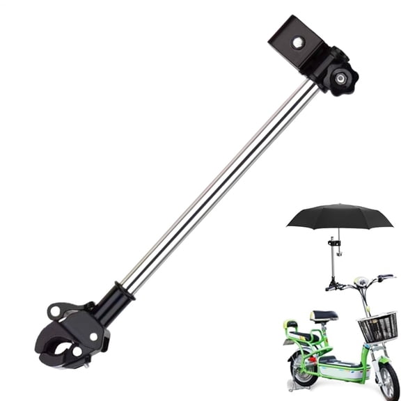 AITOCO Bike Umbrella Mount Adjustable Stroller Umbrella Stand Easy Installation Bike Attachment Support Connector for Men Son Teens Girls Friends Husband Youth Boys Family Daughter unusual
