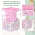 thumbnail image 4 of 4pcs 4 style Plastic Pen Holder Stands Cute Foam Pencil Cup Multi-Purpose Desk Organizer Makeup Brush Holder Round & Sqaure Mixed color 69x109mm Inner Diameter: 44~46mm 1pc/style, 4 of 6