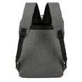 thumbnail image 2 of Large Capacity Computer Backpack Fashion Business Bag Outdoor Leisure Travel Bag Set with External USB Port Grey, 2 of 7