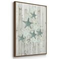 thumbnail image 3 of Coastal Christmas III - Framed Gallery Wrapped Holiday Canvas - 17 x 25 - Rosewood Frame, 3 of 8