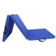 thumbnail image 3 of Estera de Ejercicio Plegable de Tres Pliegues Almohadilla de Protección Del Piso Gimnasio Estera de Plegable para Entrenamiento de Es Cuero PU azul oscuro, 3 of 8