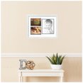 thumbnail image 2 of ArtToFrames Collage Photo Picture Frame with 1 - 8x10 and 2 - 5x7 Openings, Framed in White with Super White and Black Mats (CDM-3966-331), 2 of 8