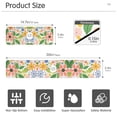 thumbnail image 3 of Yayeee Faucet Mat for Kitchen Sink 14.7" Diatomite Long Splash Guard Pad, Retro Pink Floral, 3 of 7