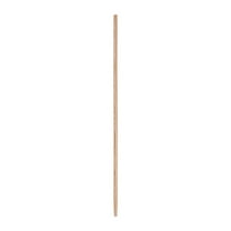 Boardwalk BWK124 1-1/8 in. x 54 in. Tapered End Lacquered Hardwood Broom Handle - Natural