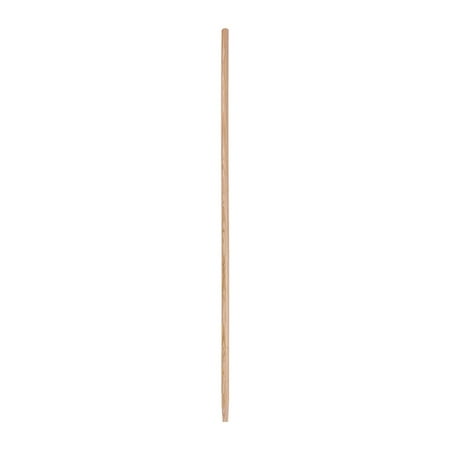 Boardwalk BWK124 1-1/8 in. x 54 in. Tapered End Lacquered Hardwood Broom Handle - Natural