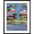 thumbnail image 2 of Art.com Beach Resort II Art Print by Jane Slivka, Black Frame Wall Art, 23" x 29", 2 of 5