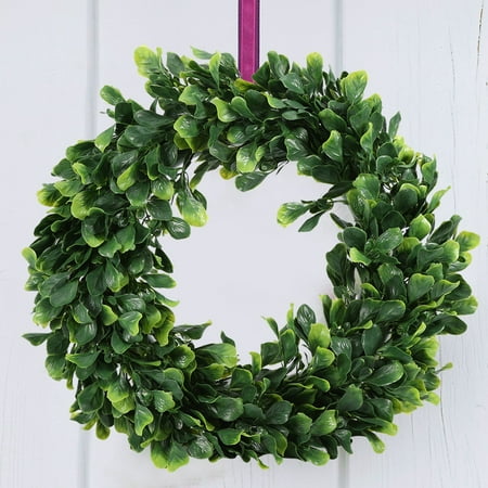Garosa 40cm Door Hanging Wall Window Flower Green Leaf Wreath Home