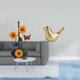 thumbnail image 2 of Soporte de papel higiénico,Porta toallas de papel de encimera,Portarrollos de cocina de pie para toallas de papel,Figura de pájaros,Figura de pájaro dorado,decoración del hogar,estatua de, 2 of 8