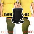 thumbnail image 3 of Cuff Tummy Trainer Female Exceptional Shapewear 2-In-1 High Waist Hip Lifting Pants Black, 3 of 9
