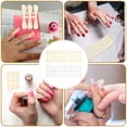 thumbnail image 2 of KAKOWELY 2 Sets of 480PCS Pointed Head Nail Color Mold Manicure Practice Nail Template Fake Nails Practice Mold Fake Nails Training Pieces for Woman (Transparent Frosted+Natural Color Assorted Color), 2 of 5