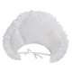 thumbnail image 5 of Vestido tipo enagua isabelino con rollo trasero blanco para mujer, accesorio de cosplay retro Con Volantes35x25x5cm, 5 of 9