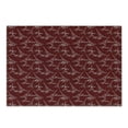 thumbnail image 1 of Eiffel Cutting Board, Romantic Valentines Day Eiffel Tower City of Love Doodle Style Heart Shapes, Decorative Tempered Glass Cutting and Serving Board, Small Size, Maroon White Tan, by Ambesonne, 1 of 1