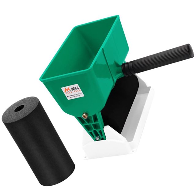 Aplicador de pegamento manual, encolador de rodillos para carpintería, herramienta de encolado de revestimiento, pequeño, aluminio, ABS, plástico industrial
