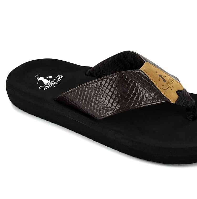 walmart womens black flip flops