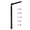 Black, variant on Oasiva Stand Tap Nut Wrench Set, Sink Tap Nut Wrench, Basin Wrench Installation Tool, Mounting Key with Socket