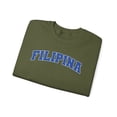 thumbnail image 3 of Filipina Philippines Sweatshirt Gifts Crew Neck Shirt Long Sleeve Unisex, 3 of 3