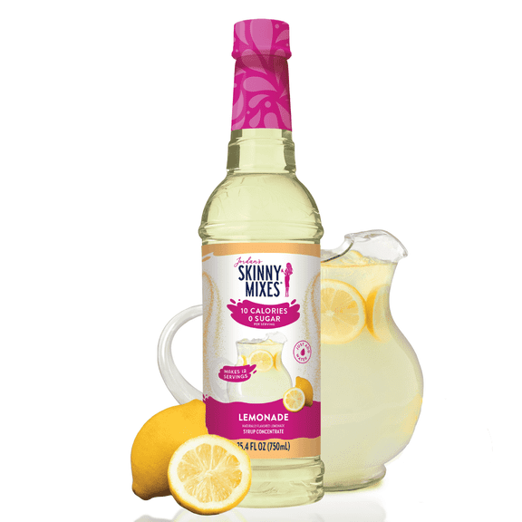 Jordan's Skinny Mixes Sugar Free Lemonade Syrup, 25.4 Fl Oz