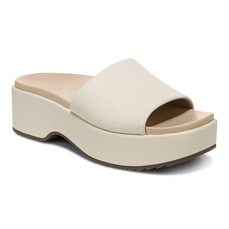 

Vionic Trista Women s Slide Wedge Sandal with Arch Support