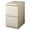 Beige, variant on Bowery Hill 20"D Mobile Pedestal 2-Drawer File/File - Full Width Pull in Silver