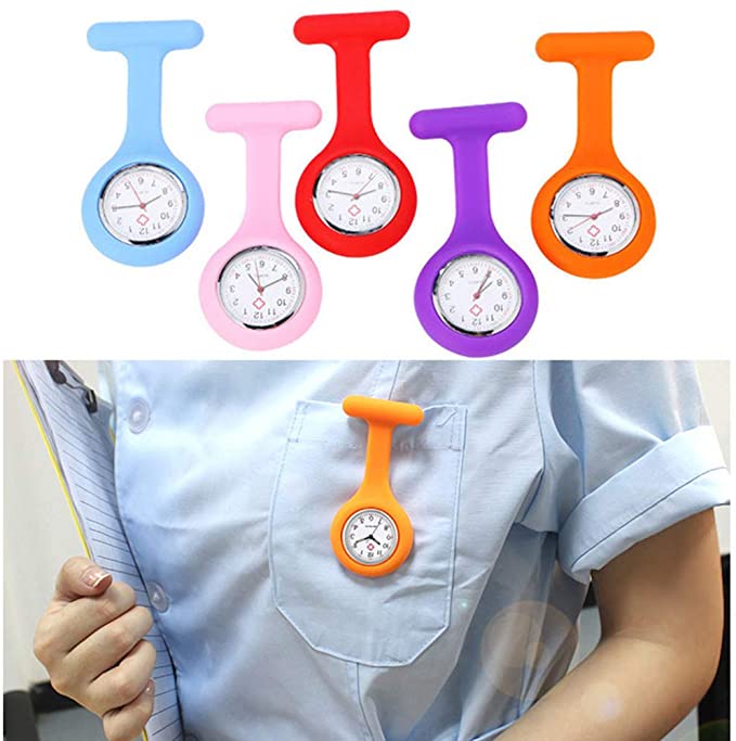 Nurse Watch, Nurse Fob Watch, Nursing Watch, Clip Watch  display picture 2
