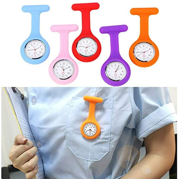 Nurse Watch Nurse Fob Watch Nursing Watch Clip Watch Lapel Watch Nurse Fob Watch with Second Hand Clip on Nursing Watch Clip on Quartz Watches with Second Hand for Doctor Walmart