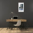 thumbnail image 3 of Tan, Maurice 18x32 White Modern Wood Framed Museum Art Print Titled - San Francisco II, 3 of 4