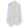 thumbnail image 1 of Women's Office Lightweight Loose Fit Solid Color Blazer Notch Collar Long Sleeve, 1 of 10