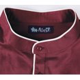 thumbnail image 7 of Atasi Menâ€™s Henley Solid Long Sleeve Kurta Mandarin Collar Ethnic Long Wear, 7 of 7