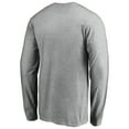 thumbnail image 2 of Men's Heathered Gray Dallas Wings Primary Logo Long Sleeve T-Shirt, 2 of 2