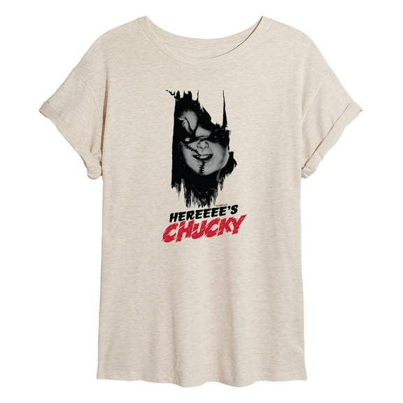 Chucky - Here's Chucky - Women's Oversized T-Shirt