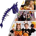 thumbnail image 5 of Guvpev Dinosaur Skeleton Costume - Realistic Funny Soft Plush Headwear & Spine Cosplay Outfits - Realistic Dragon Cosplay Costumes for Halloween Dress-Up, 5 of 18