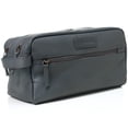 thumbnail image 2 of AlpineSwiss Sedona Toiletry Bag Genuine Leather Shaving Kit Dopp Kit Travel Case, 2 of 6