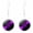 Purple, variant on Vinyl Record Earrings Vintage Retro Black Player DJ Music Metal Phonograph Album Small Round Circle Lightweight Dangle Drop Earrings for Women 80's Punk Style Rock Hip Hop Fashion Jewelry G...[p6422]
