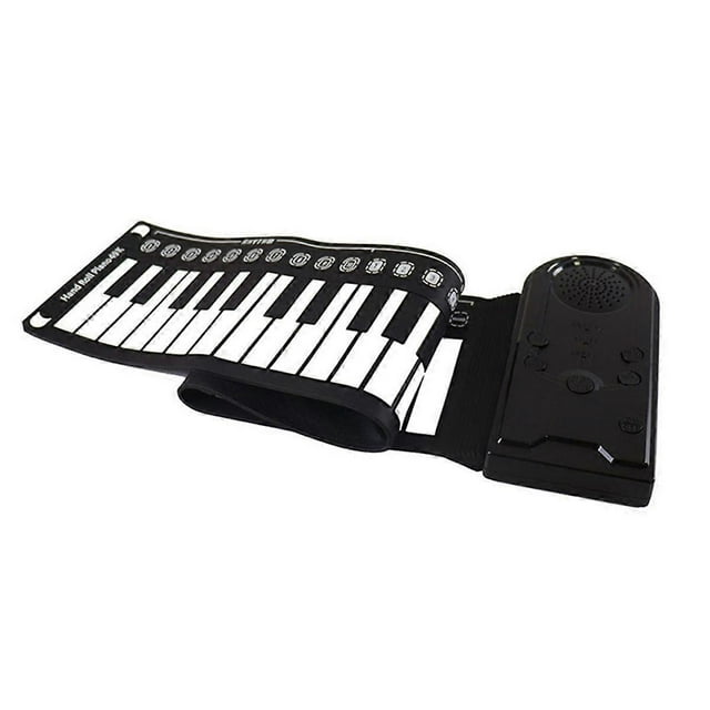 49-Key Hand-Rolled Piano with Speaker Portable Folding Children'S Piano Beginner Piano Teaching Instrument