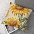 thumbnail image 7 of nygtbtfer Pillow Covers Set of 2 Spring Decorative Throw Pillow Covers Floral Farmhouse Cushion Cases for Sofa Couch Living Room Outdoor Home Decor White, 7 of 7