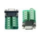 thumbnail image 5 of 10PCS DB9 Solderless Connector, RS232 D-SUB Serial to 2 Row 9-Pin Port Terminal Adapter Breakout Board with Nuts, 5 of 5