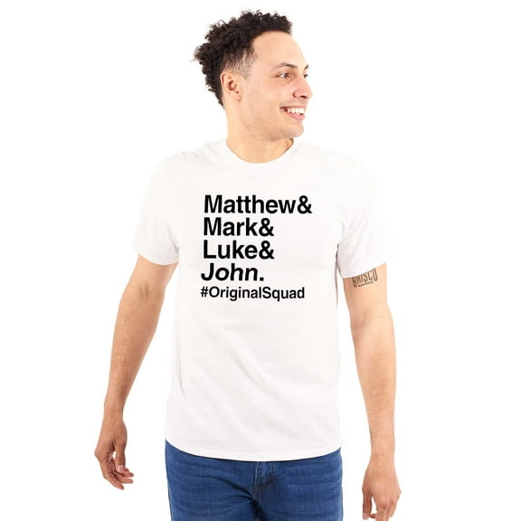 Matthew Mark Luke John Squad Men's Graphic T Shirt Tees Brisco Brands S