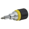 Klein Tools 32593 6in1 Ratcheting Stubby Screwdriver