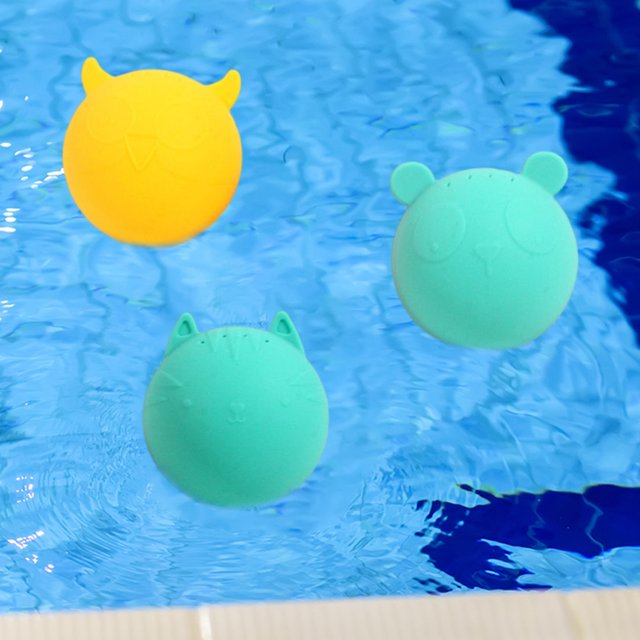 Bombas De Agua Bombas de agua de verano reutilizables, caja de bolas de agua de varios colores para piscina