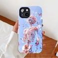 thumbnail image 2 of Floral Skull Bold Unique Handcrafted Phone Case with Vibrant Flowers Butterflies for Trendsetters & Gothic Lovers Compatible with iPhone 11/12/13/14/15/16 (Pro Max/Plus), 2 of 9