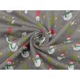 thumbnail image 6 of oneOone Rayon Medium Gray Fabric Snowman & Tree Quilting Supplies Print Sewing Fabric By The Yard 56 Inch Wide, 6 of 6