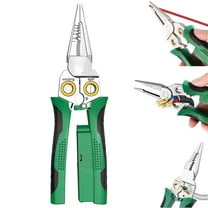 Ngadrk 8 in 1 Wire Stripper Tool, Cable Stripping Pliers with Voltage Tester