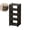 Black, variant on Multi-Layer Plastic Shoe Rack 5-Tier Space Saving Storage Organizer for Entryway Dormitory Black